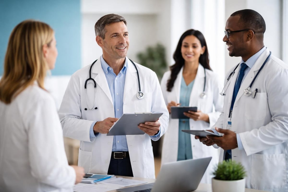 Specialist coordination in family clinics