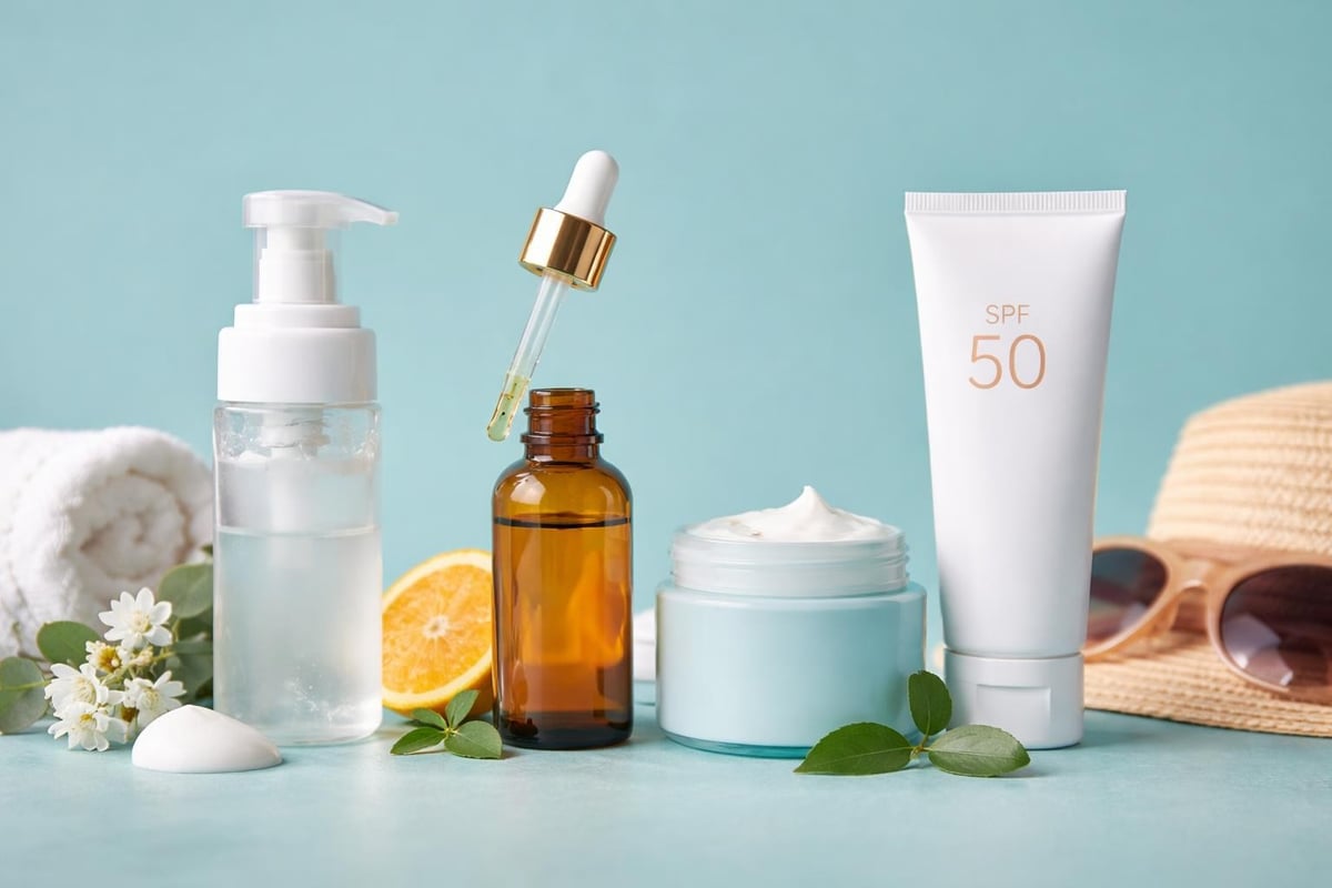 Skincare routine essentials