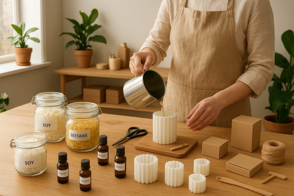 Key Production Methods and Materials in Wax Making