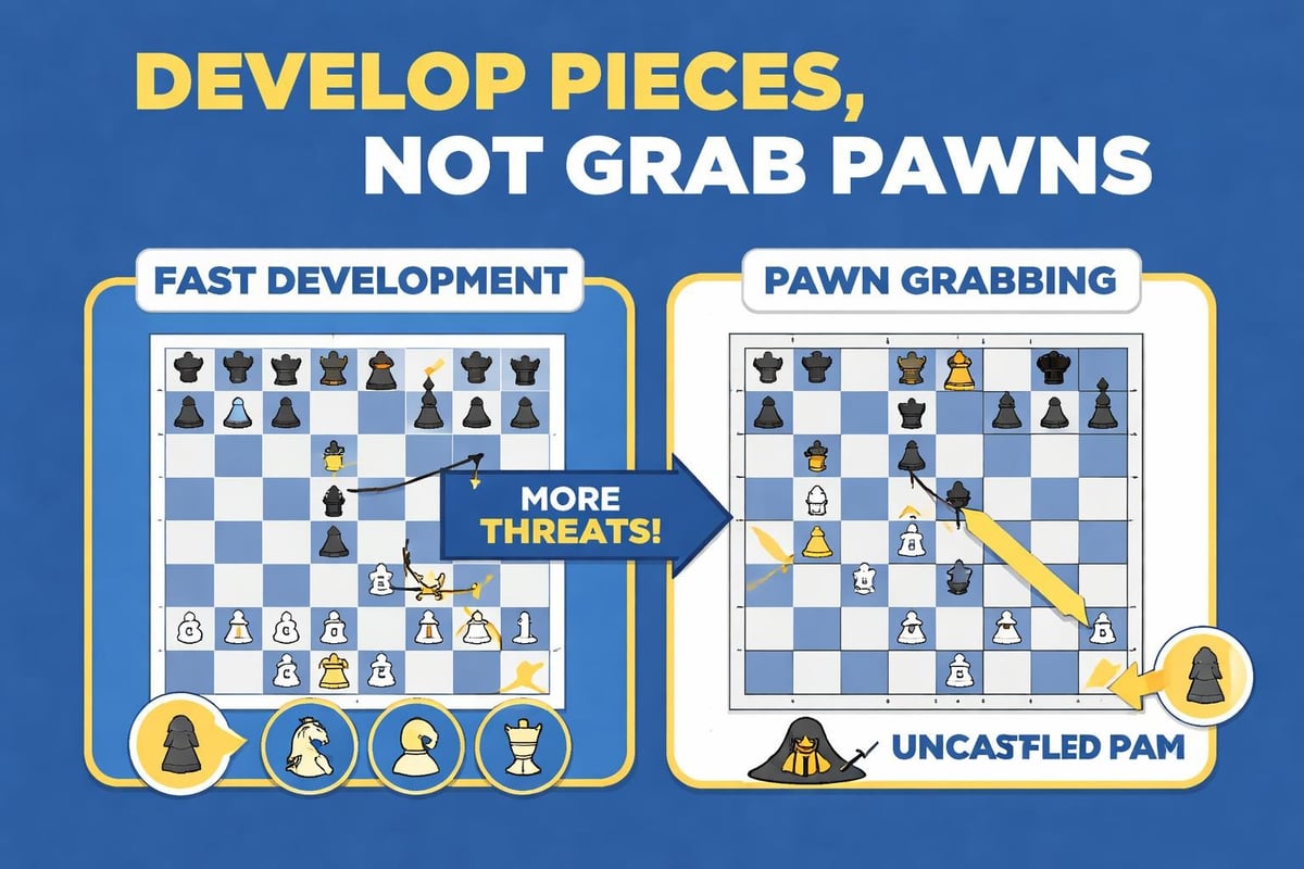Development vs material in openings
