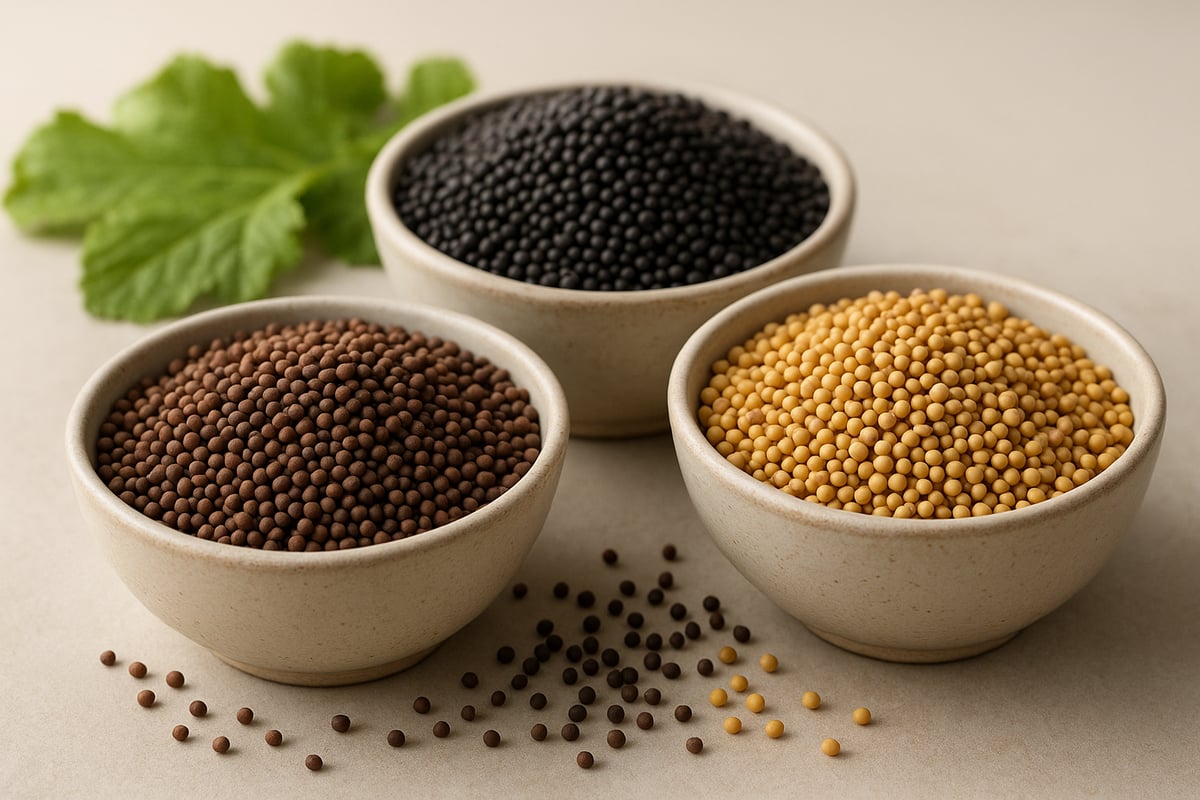 Les Variétés de Graines de Moutarde et Leurs Caractéristiques