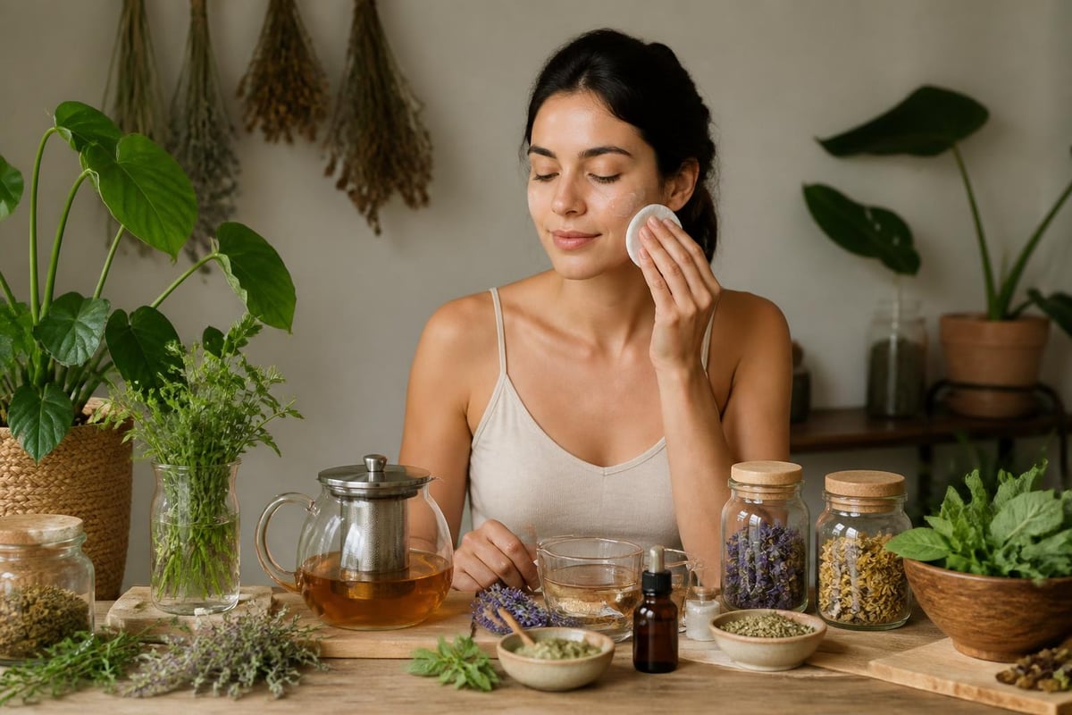 Routine beauté végétale