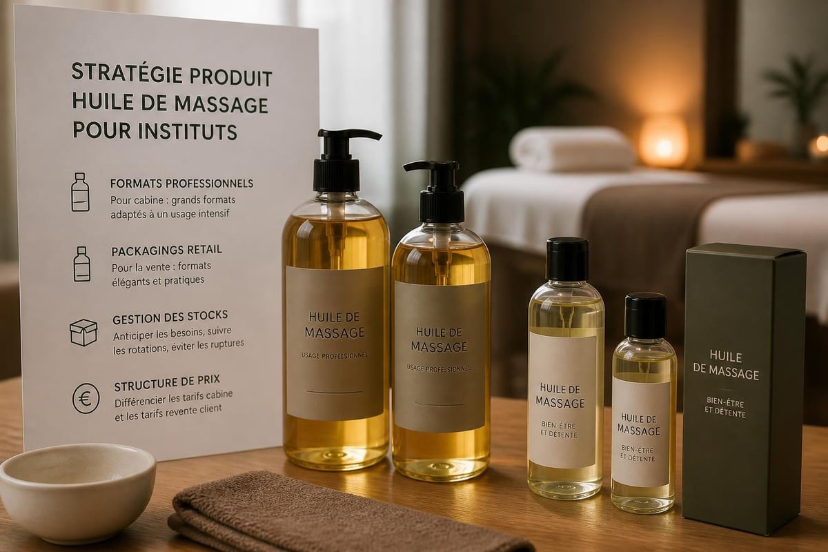 Dual product strategy in spa retail