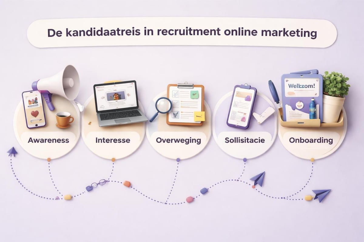 Recruitment marketing funnel