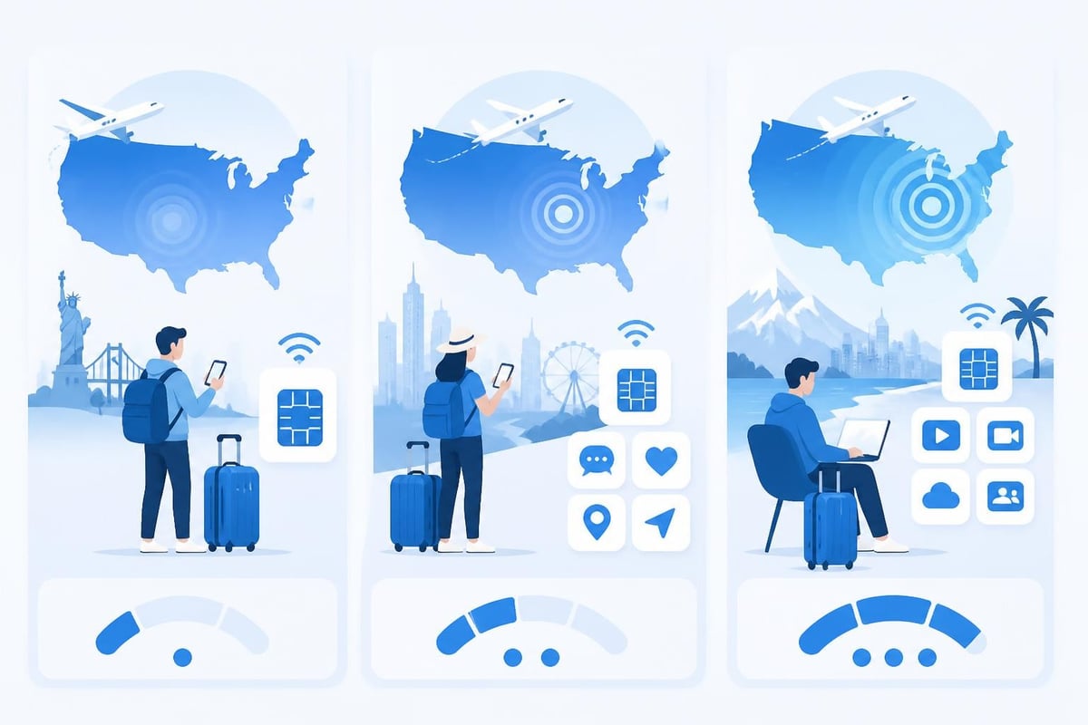 Data usage categories