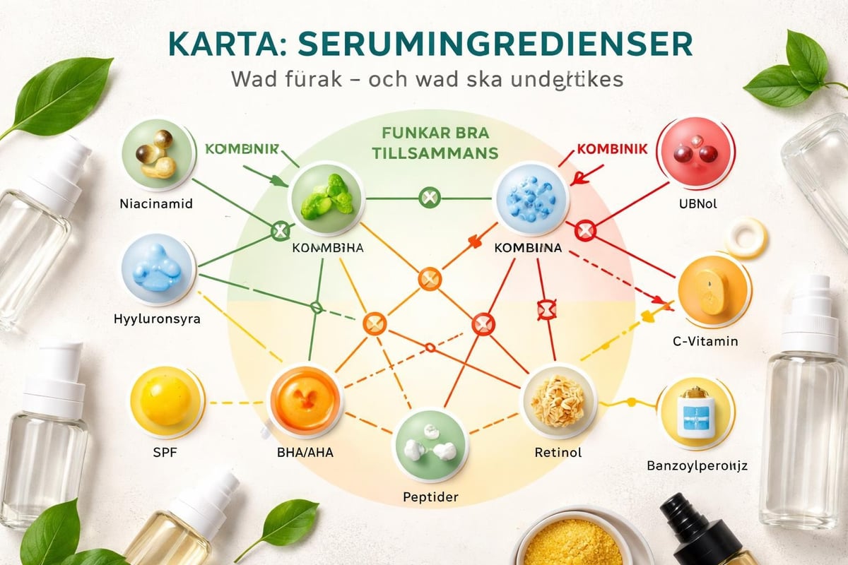 Serum ingredienser och effekter