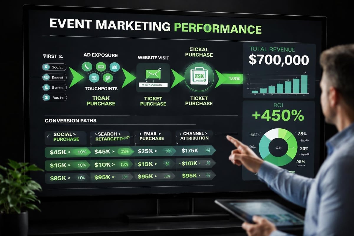 Event marketing analytics dashboard