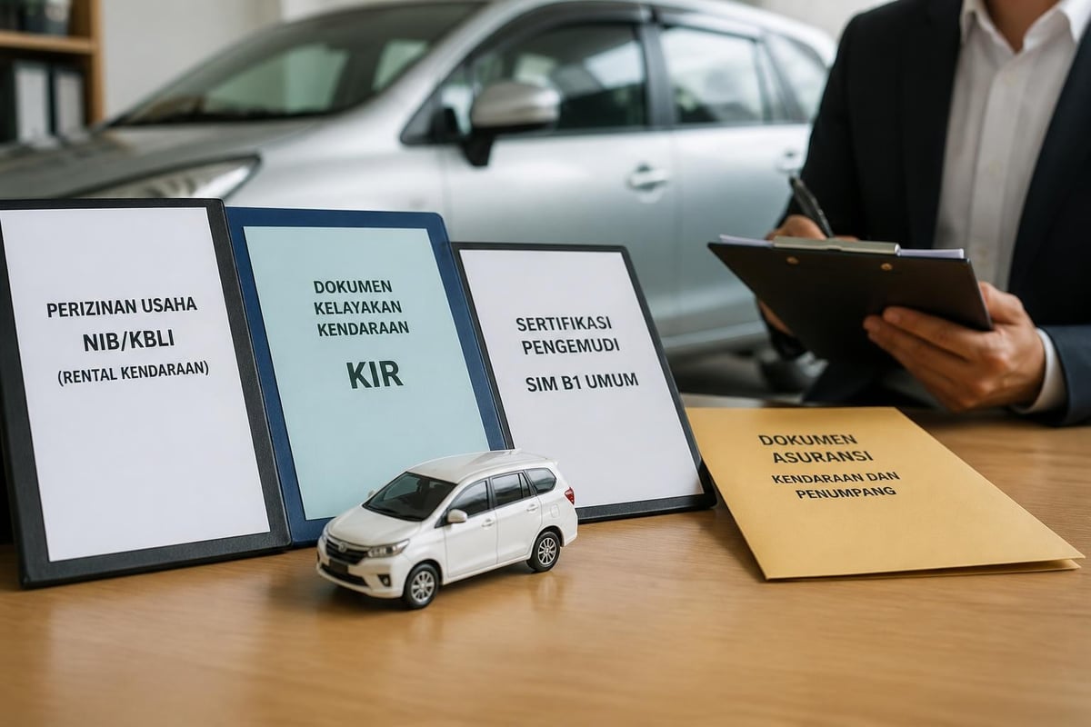 Dokumen legal sewa kendaraan