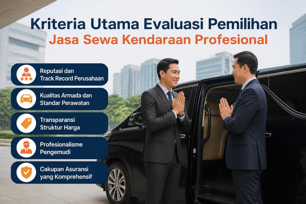 Kriteria memilih penyedia sewa