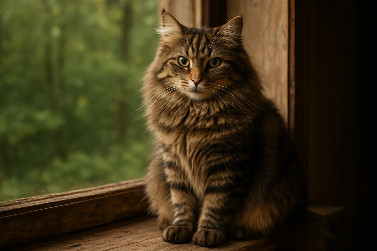 Pawtounes - Guide Complet du Chat Tigré Poil Long en 2025 - Origines et histoire du chat tigré poil long