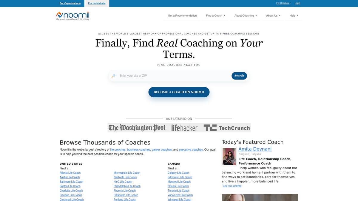 Top 8 Life Coach Directories to Boost Your Practice in 2025 - Noomii