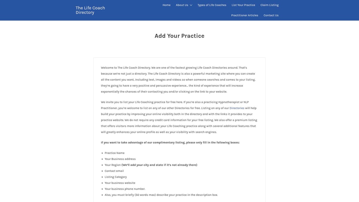 Top 8 Life Coach Directories to Boost Your Practice in 2025 - The Life Coach Directory
