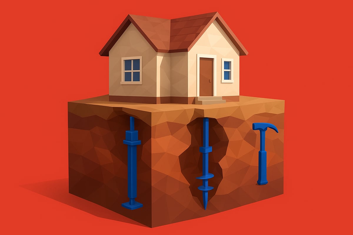 Step-by-Step Process to Fix a Sinking Foundation