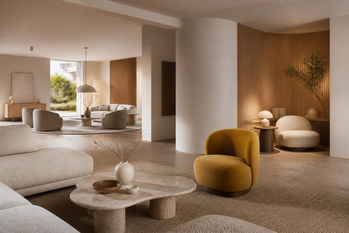 Accent chair placement strategies