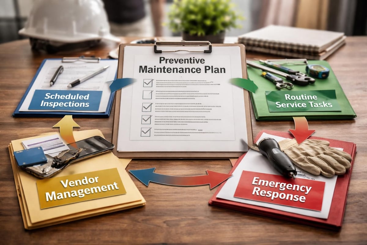 Property maintenance workflow