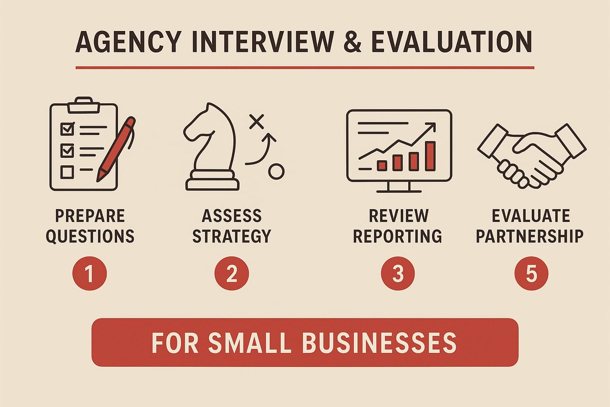 Step 3: Conducting Effective Agency Interviews and Evaluations