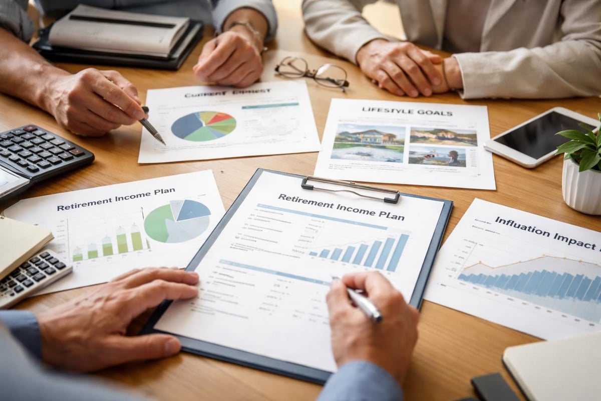Retirement income needs assessment