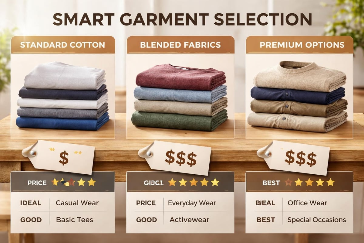 Garment selection guide