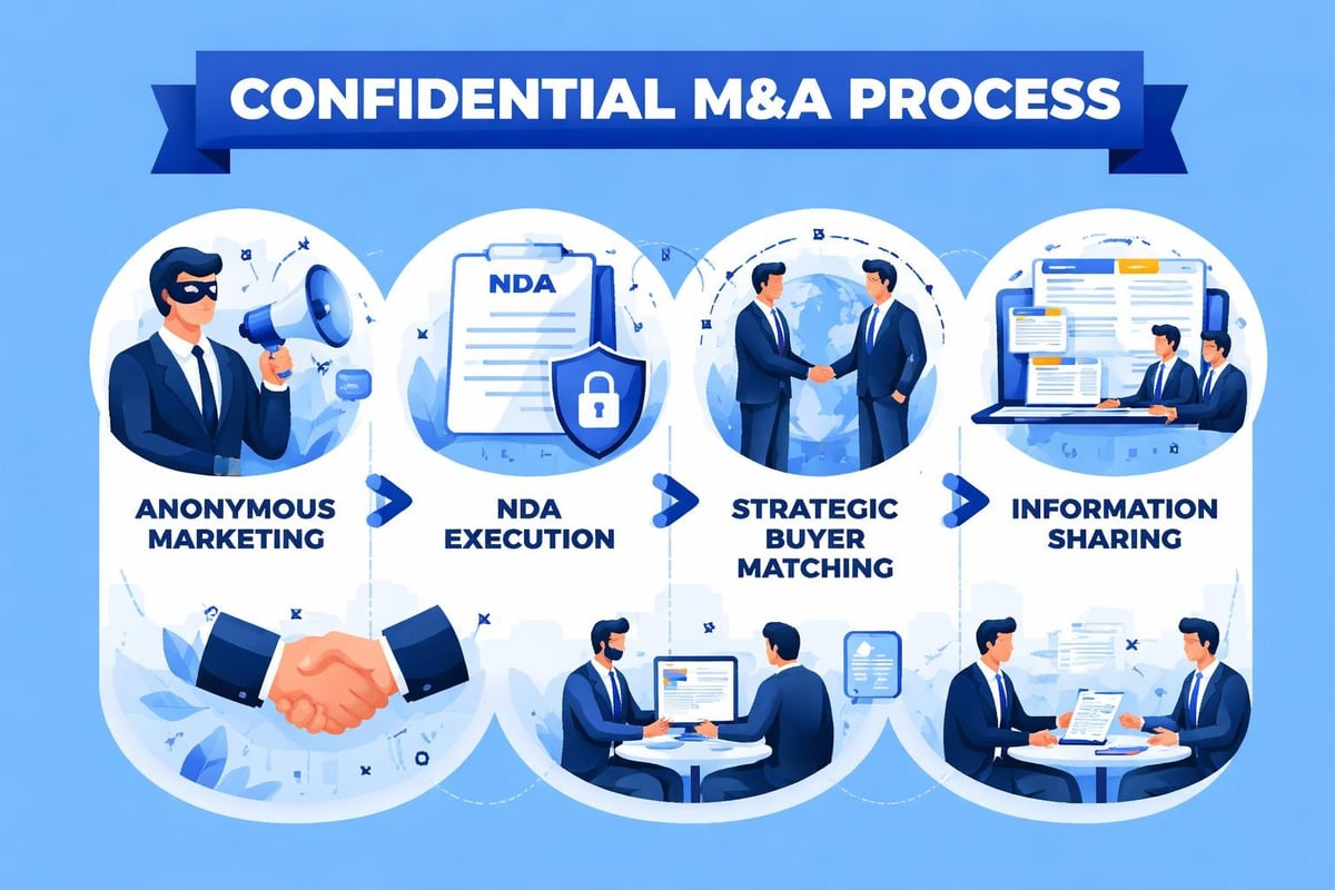 Confidential business sale process