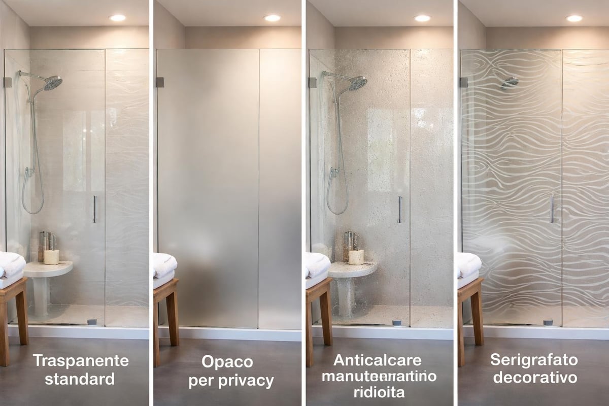 Trattamenti vetro doccia