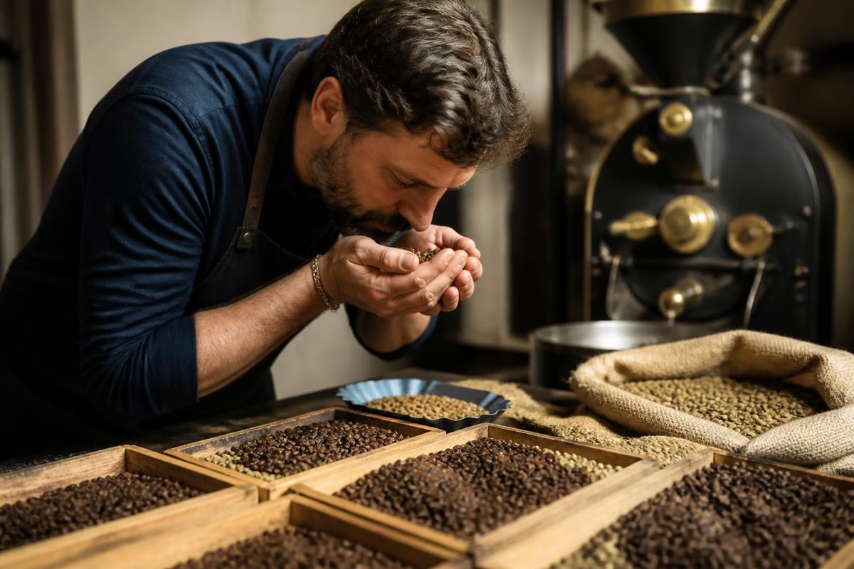 Sélection des origines de café