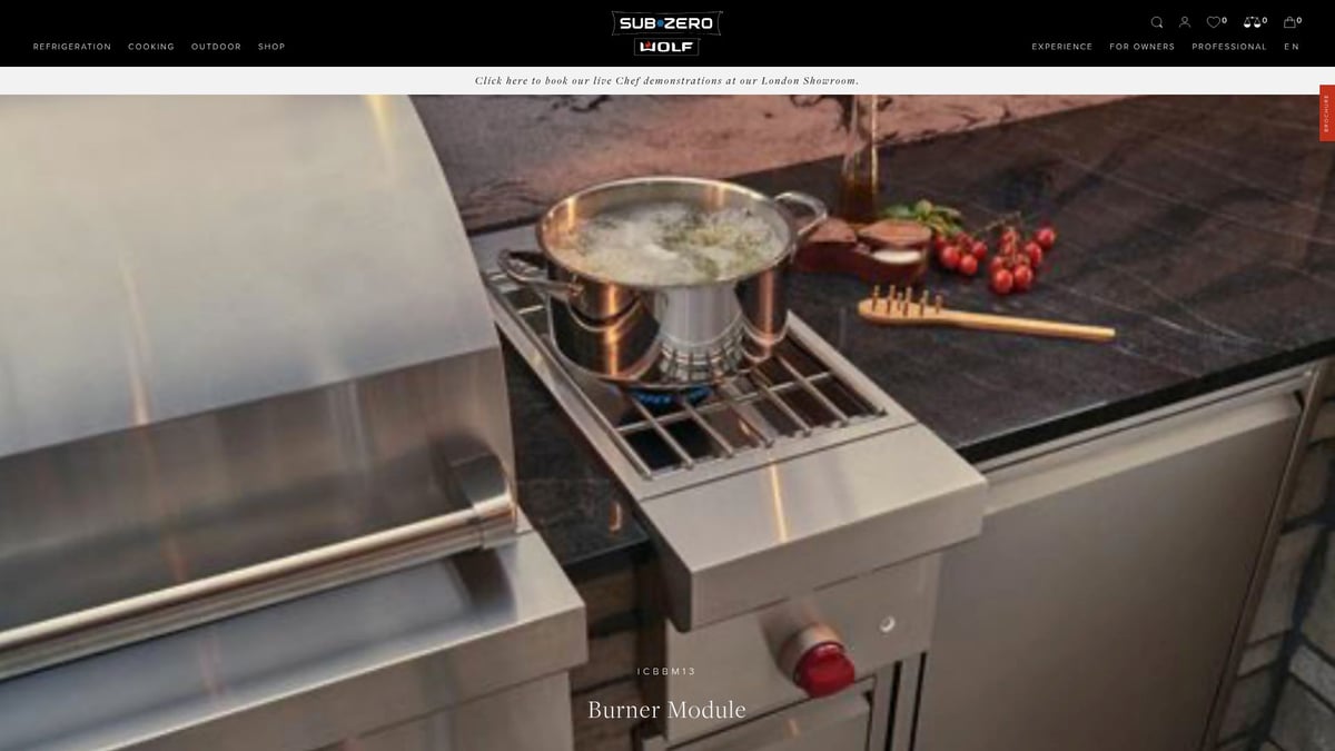 Top 8 Outdoor Grill Picks for Your Garden Barbecue 2026 - Burner Module by Sub-Zero & Wolf