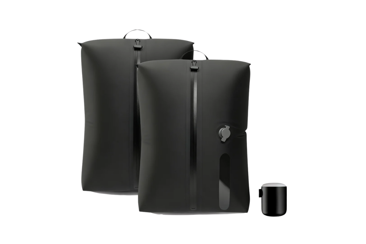 Simplify Living Vacuum Bag Travel Kit in black