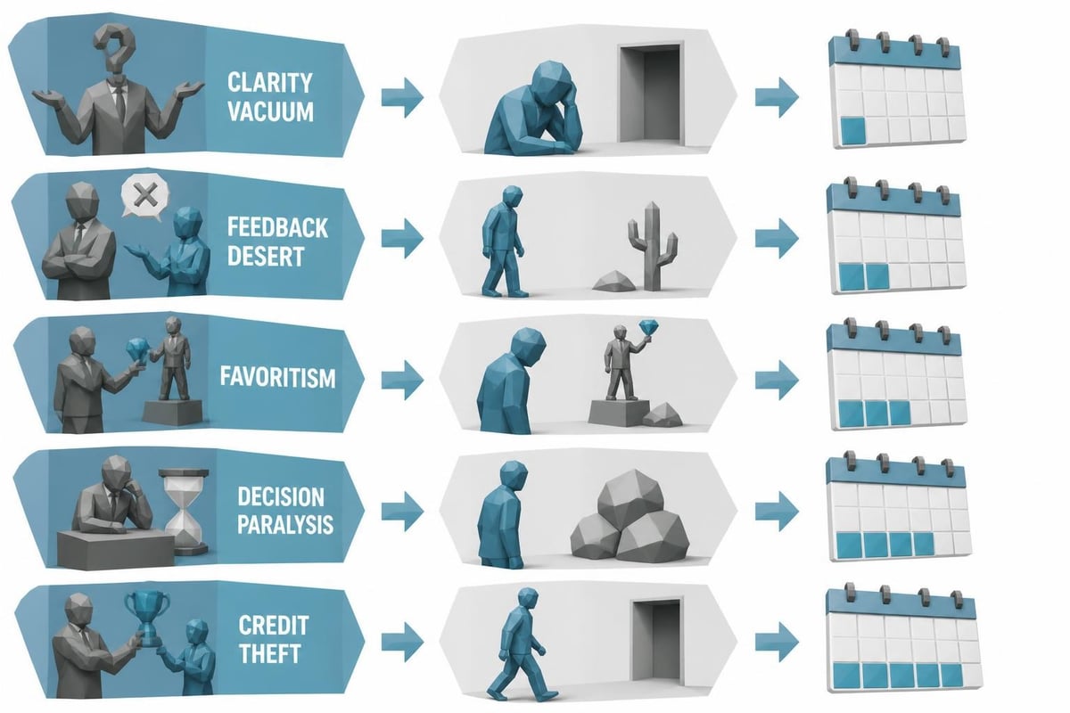 Leadership failure patterns