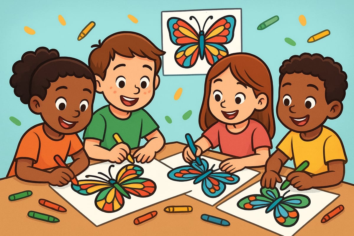 Why Butterfly Coloring Pages Are Perfect for Kids