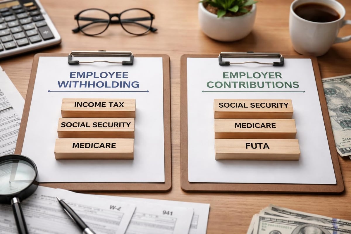 Components of payroll tax