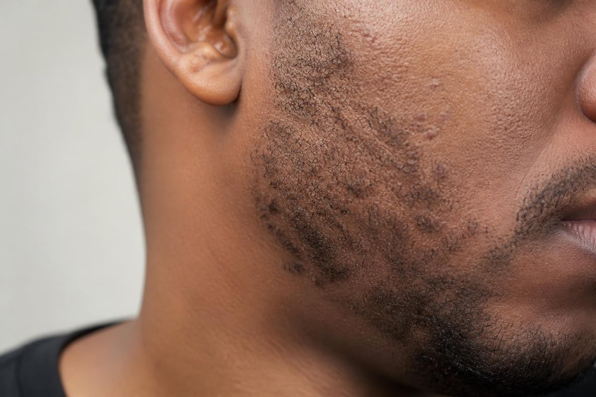 Pseudofolliculitis barbae mechanism