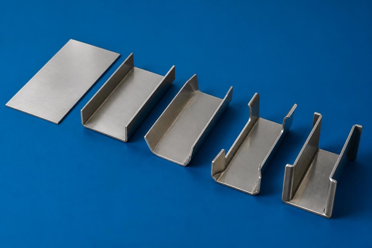 Metal forming stages