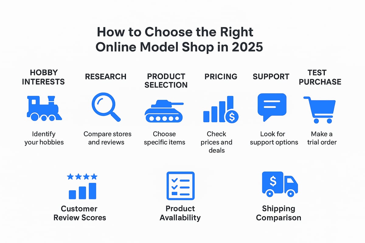 Step-by-Step: Choosing the Right Online Model Shop