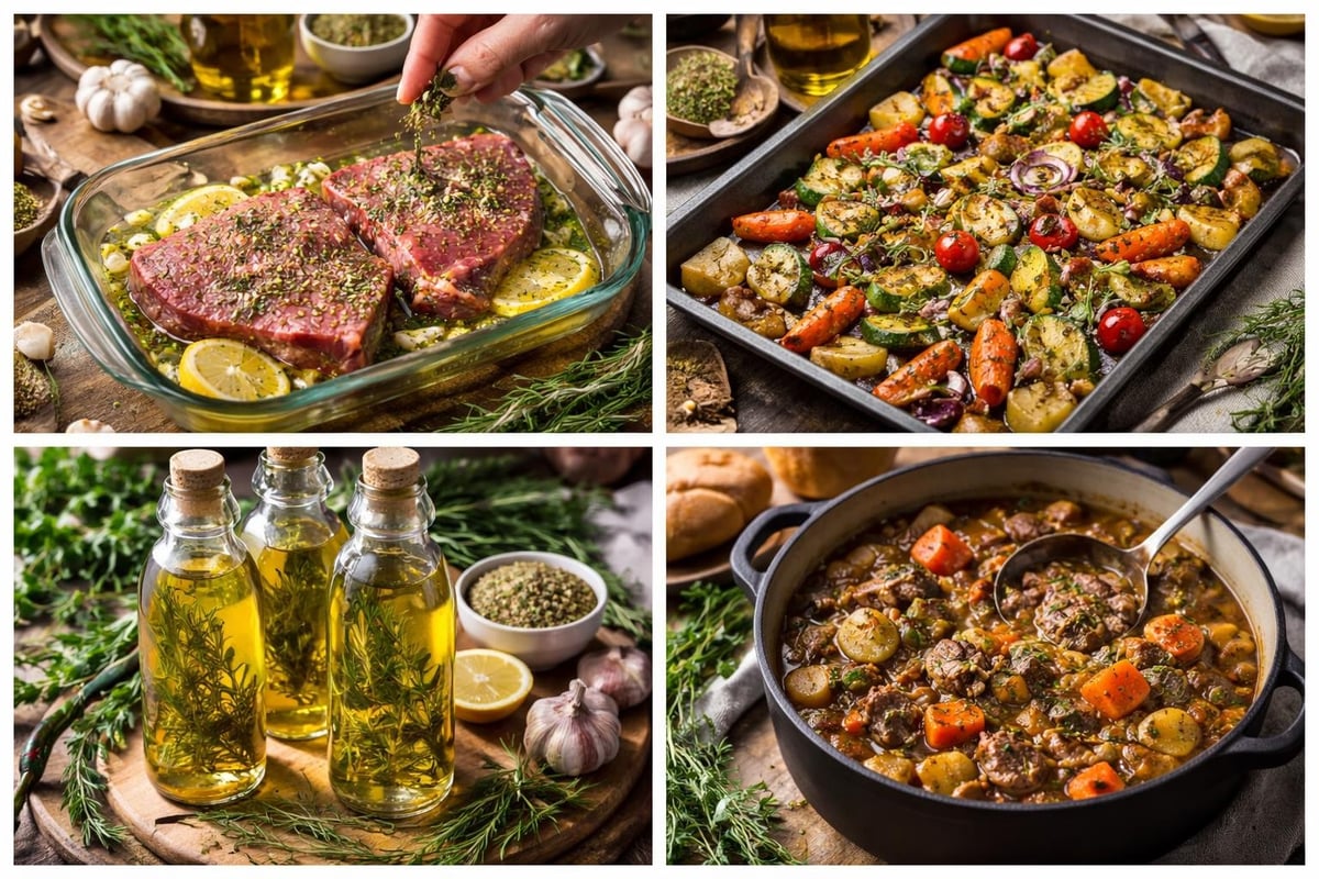 Utilisations culinaires des herbes de Provence