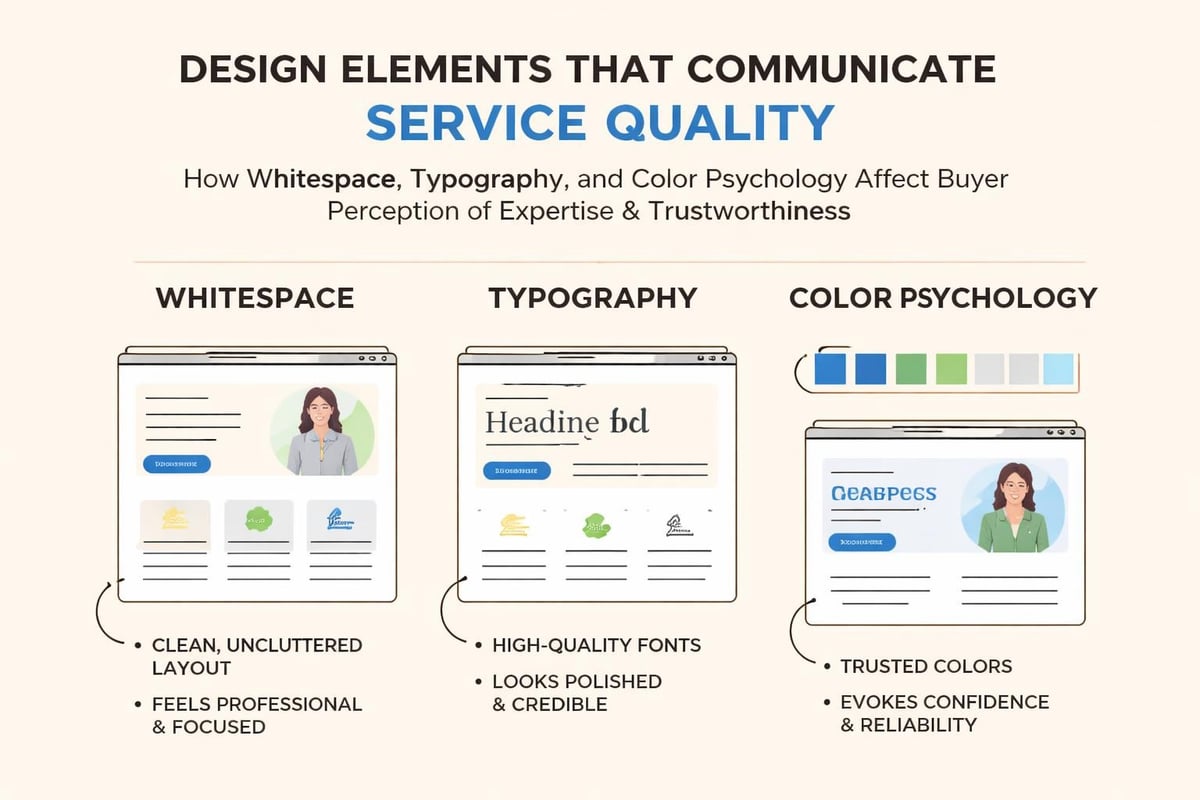 Service business aesthetics
