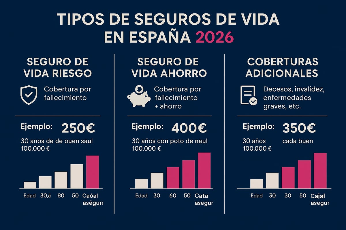 Tipos de Seguros de Vida y Sus Precios en 2026