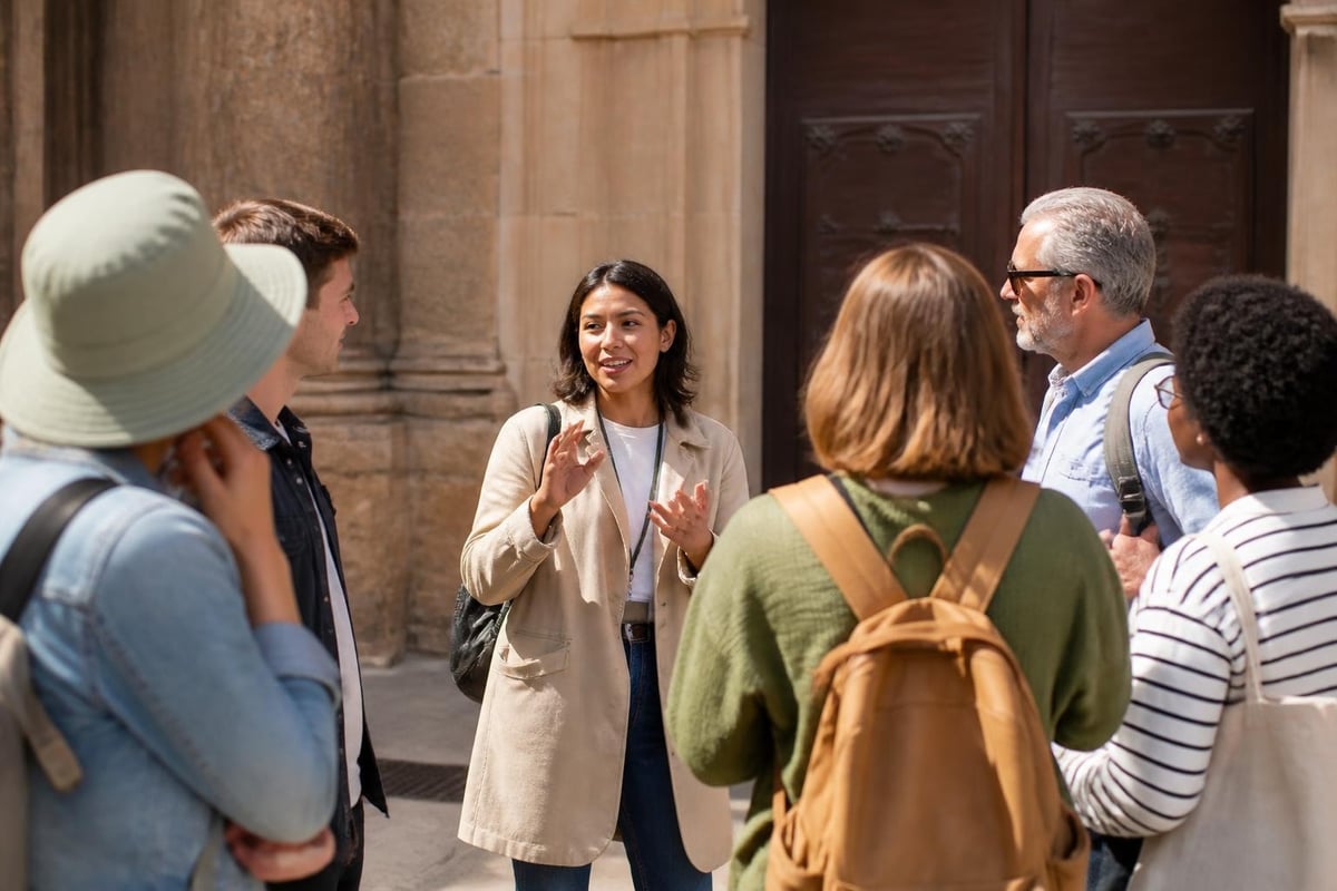Tour guide team development