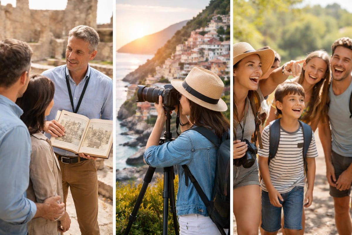 Private tour customization process