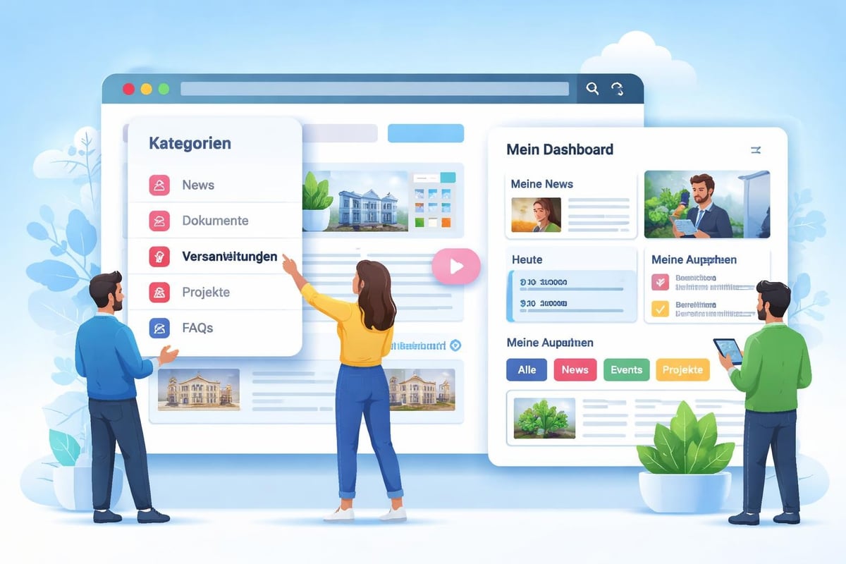 Portal navigation structure