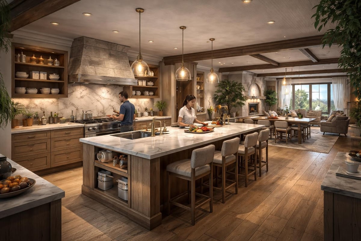 Kitchen design workflow