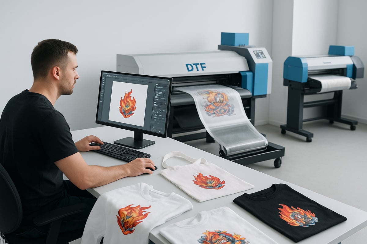 Steg-for-Steg: DTF-Printprosess fra Design til Ferdig Produkt