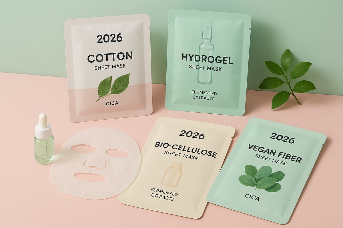 The 2026 Face Sheet Trend Report: Hottest Types & Ingredients