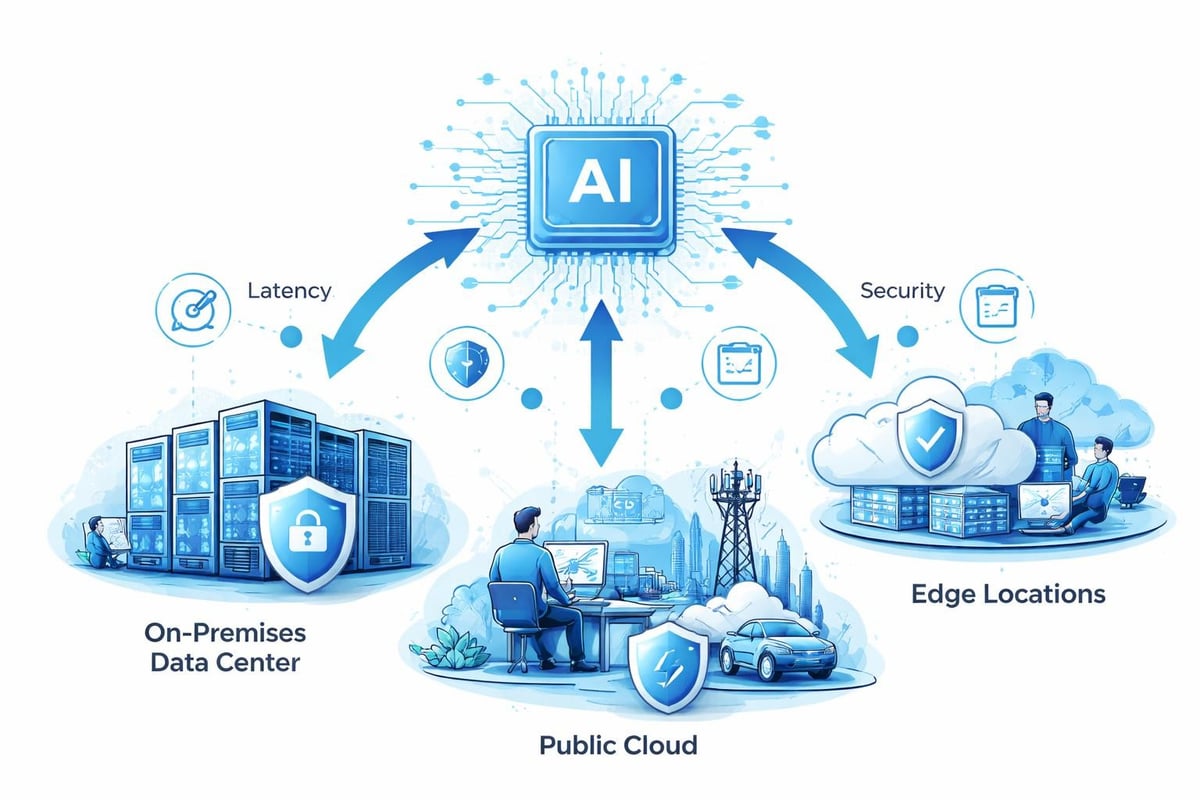 Hybrid AI deployment