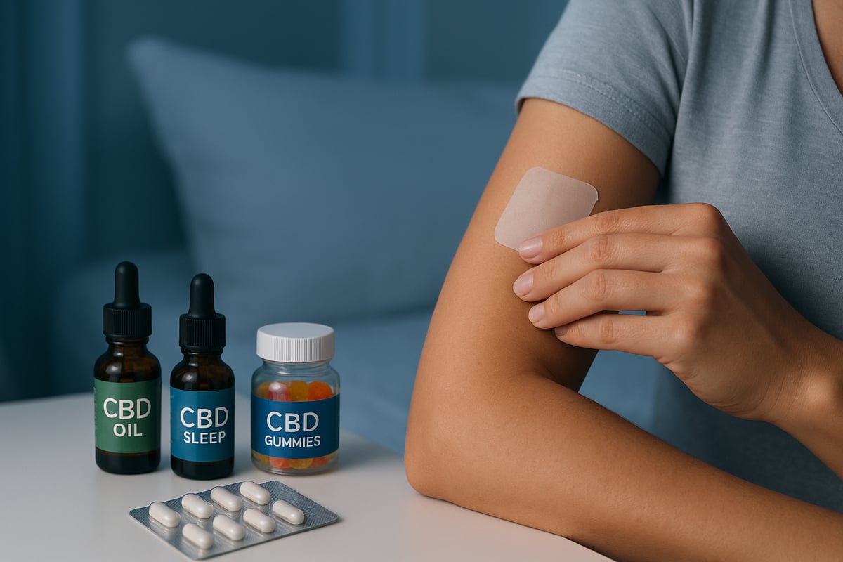 CBD Sleep Patches vs. Other CBD Sleep Solutions