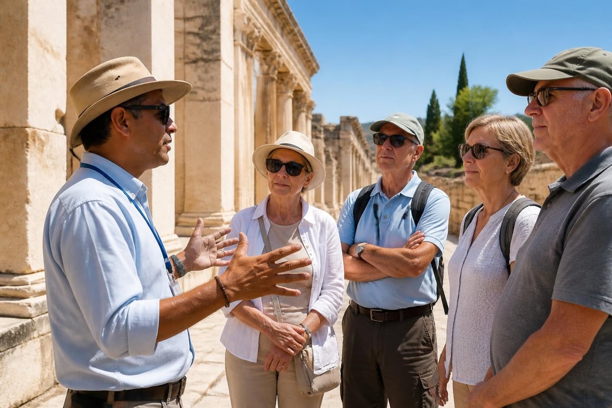 Escorted travel components