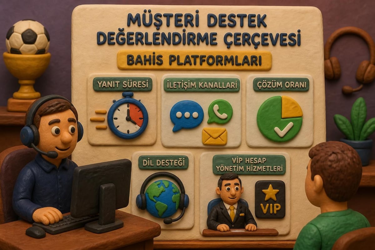Müşteri desteği değerlendirme kriterleri