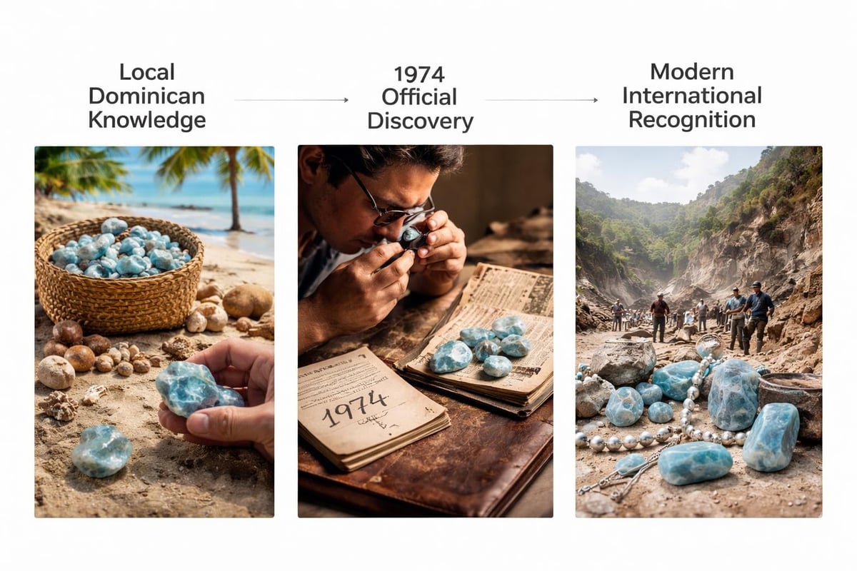 Larimar discovery timeline