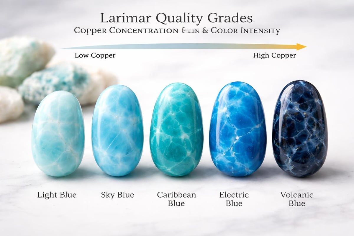 Larimar color grading