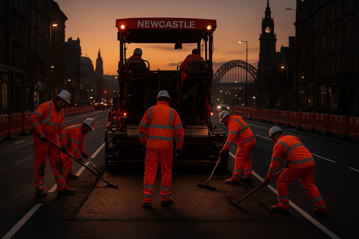 Understanding Road Surfacing in Newcastle upon Tyne