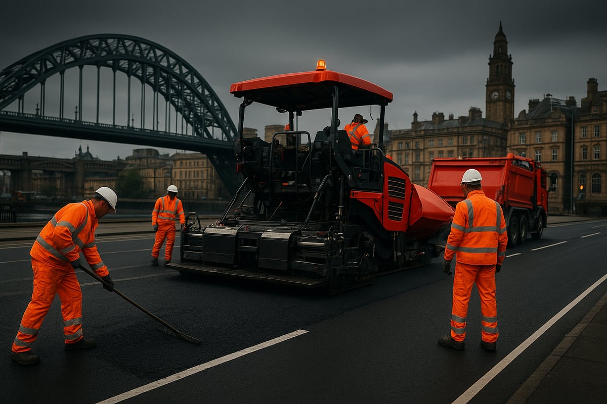 Choosing a Road Surfacing Contractor in Newcastle upon Tyne
